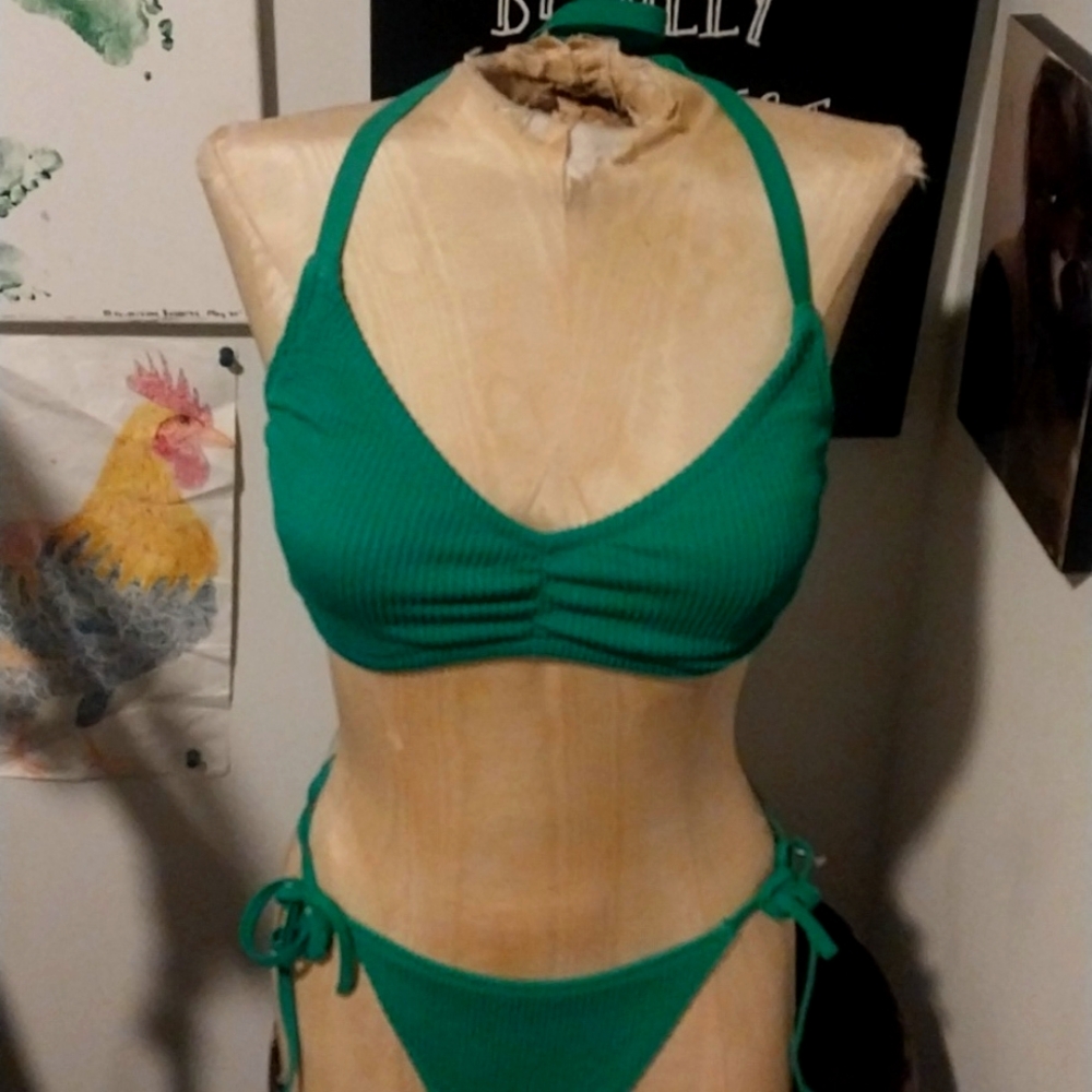 Aerie bikini xl top large bottoms